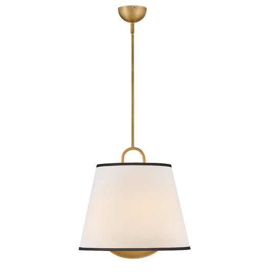 Sonia Large Pendant In Light Brass Finish