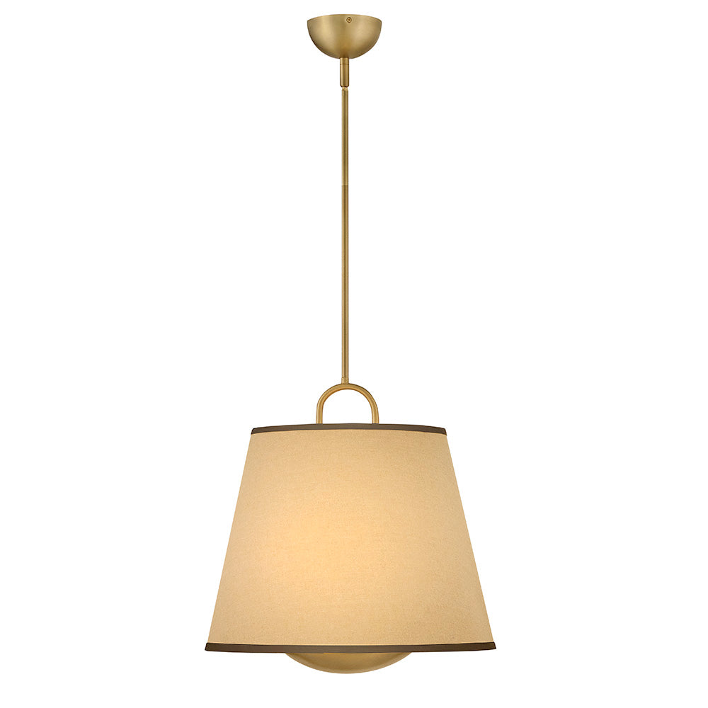 Sonia Large Pendant In Light Brass Finish