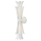 Reina Large Two Light Sconce In White Finish