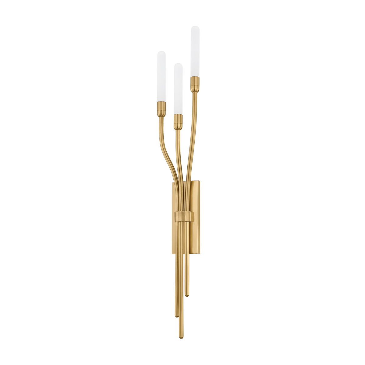 AMALTHEA Wall Sconce In Vintage Brass Finish