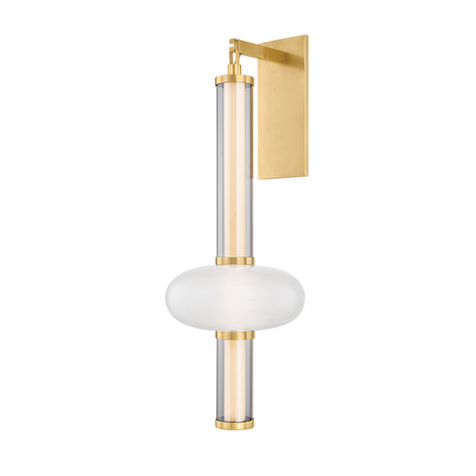 CORBIN Wall Sconce In Vintage Brass Finish