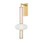 CORBIN Wall Sconce In Vintage Brass Finish