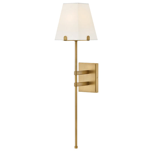 Benton Large Single Light Sconce In Light Brass Finish