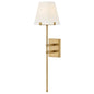 Benton Large Single Light Sconce In Light Brass Finish
