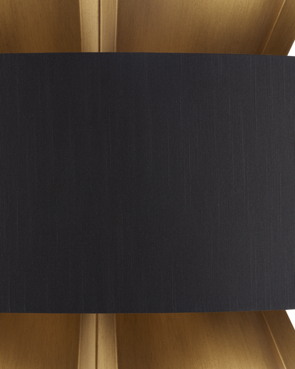 Oxenwood Brass & Black Chandelier