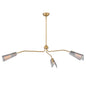 Altman Extra Large Low Profile Chandelier In Light Brass Finish