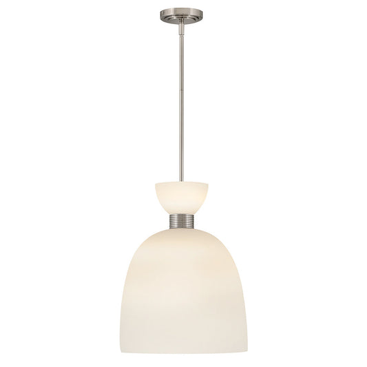 Tallulah Medium Pendant In Polished Nickel Finish