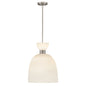 Tallulah Medium Pendant In Polished Nickel Finish