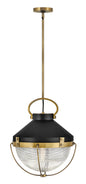 Crew Large Pendant In Light Brass Finish