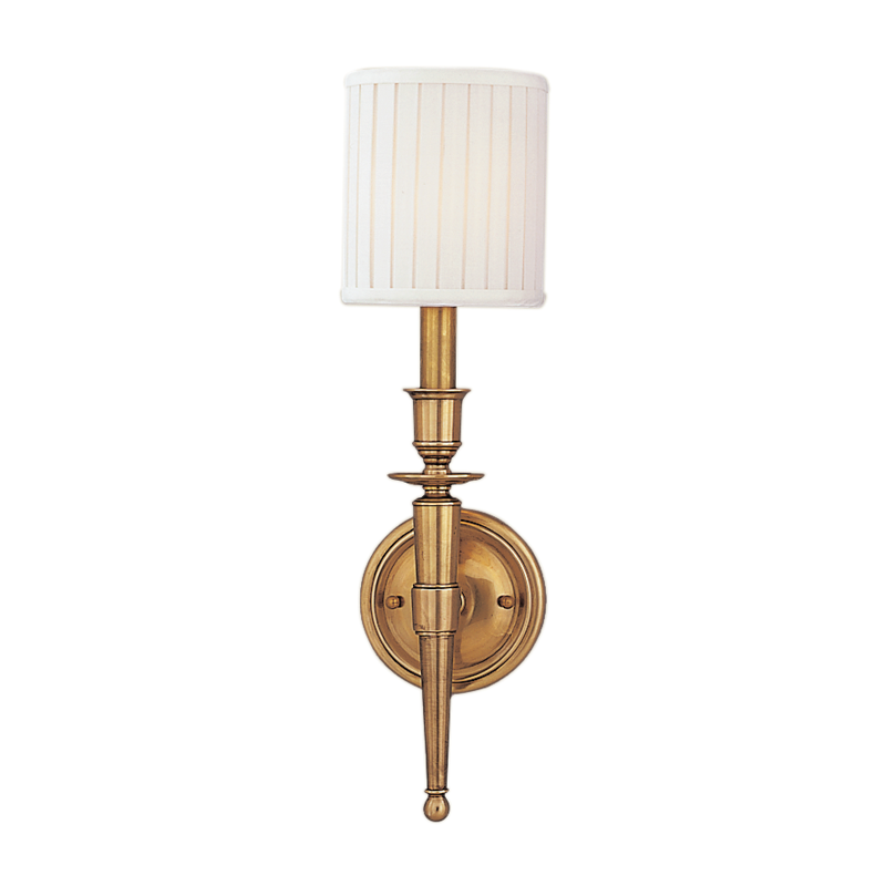 Abington Wall Sconce with Aged Brass Finish