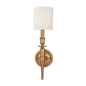 Abington Wall Sconce with Aged Brass Finish