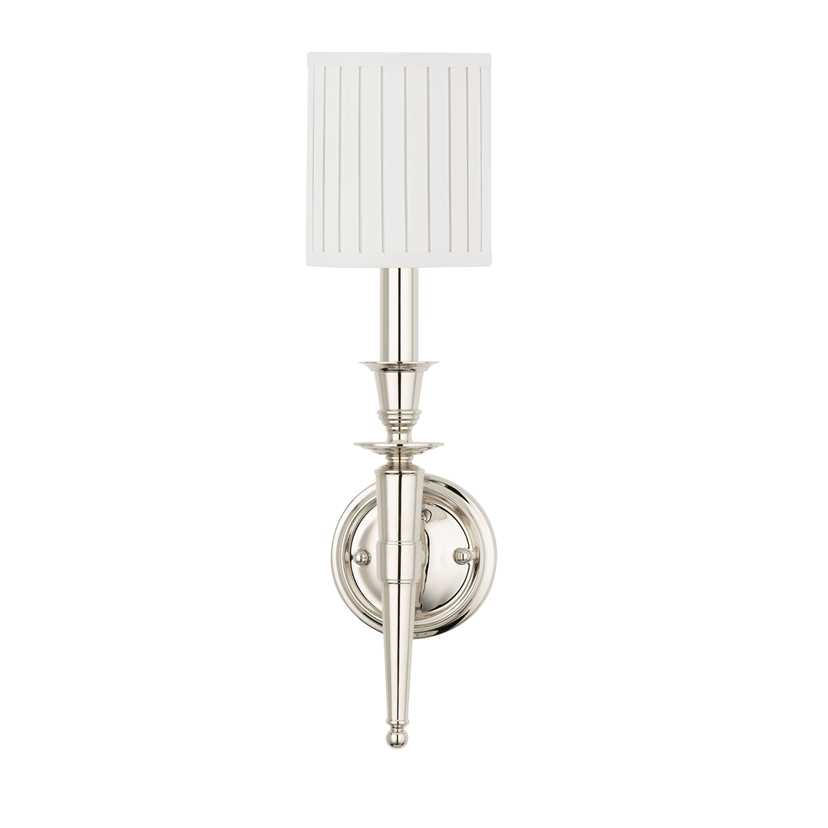 Abington Wall Sconce with Polished Nickel Finish