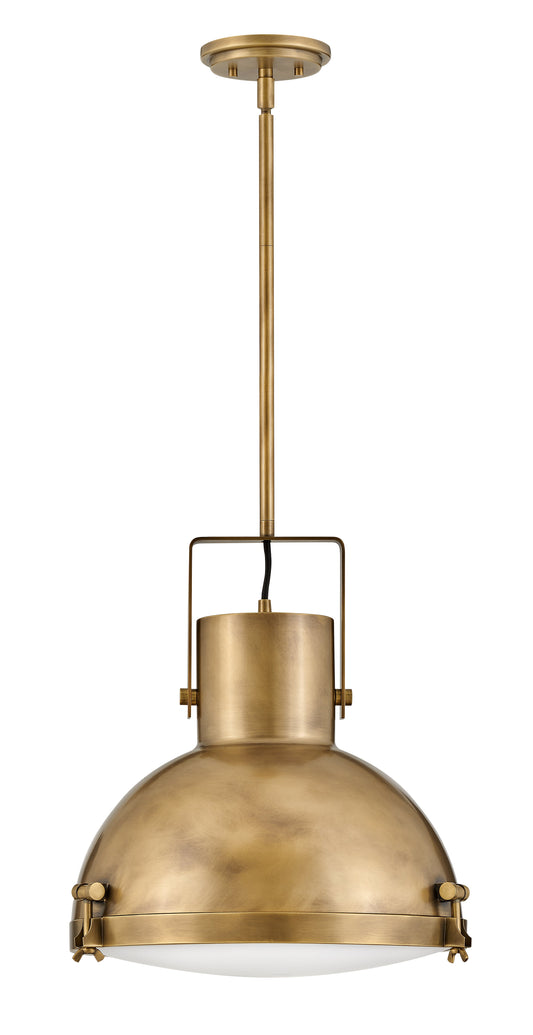 Nautique Large Pendant In Light Brass Finish