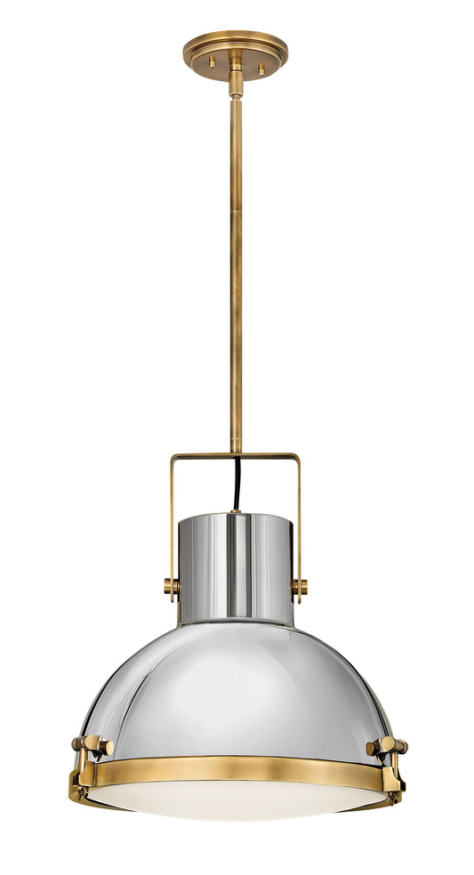 Nautique Large Pendant In Light Brass Finish