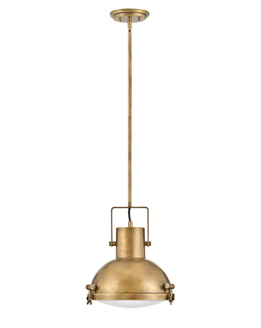 Nautique Medium Pendant In Light Brass Finish