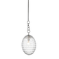 Venice Pendant with Polished Nickel Finish