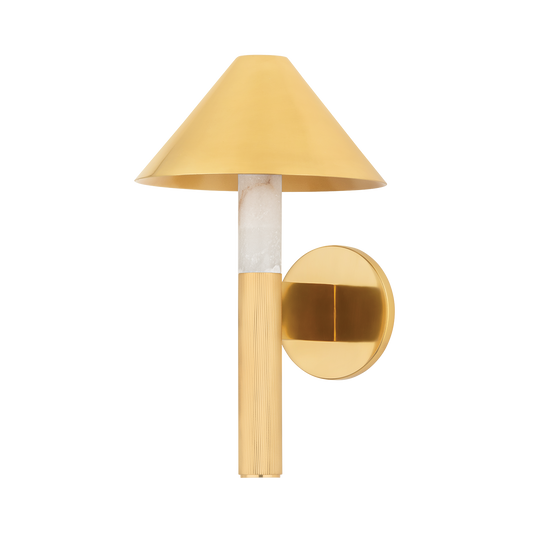 ALTONA Wall Sconce In Vintage Brass Finish