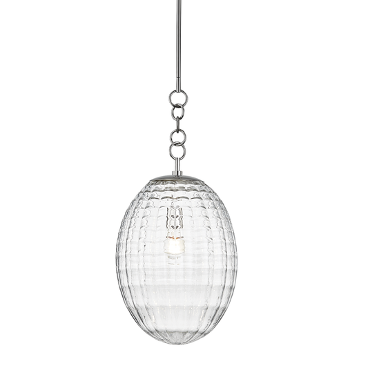 Venice Pendant with Polished Nickel Finish