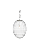 Venice Pendant with Polished Nickel Finish