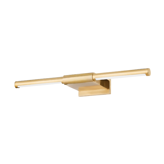 JEROME Picture Light with Aged Brass Finish