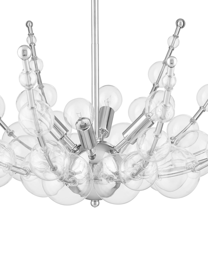 Abberton Nickel Chandelier