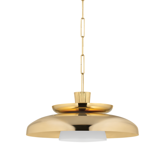 RAVENNA Pendant In Vintage Brass Finish