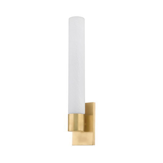 BALERMA Wall Sconce In Vintage Brass Finish