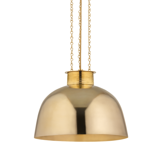PERSEUS Pendant In Vintage Brass Finish