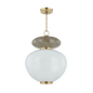 SYROS Pendant In VINTAGE BRASS Finish