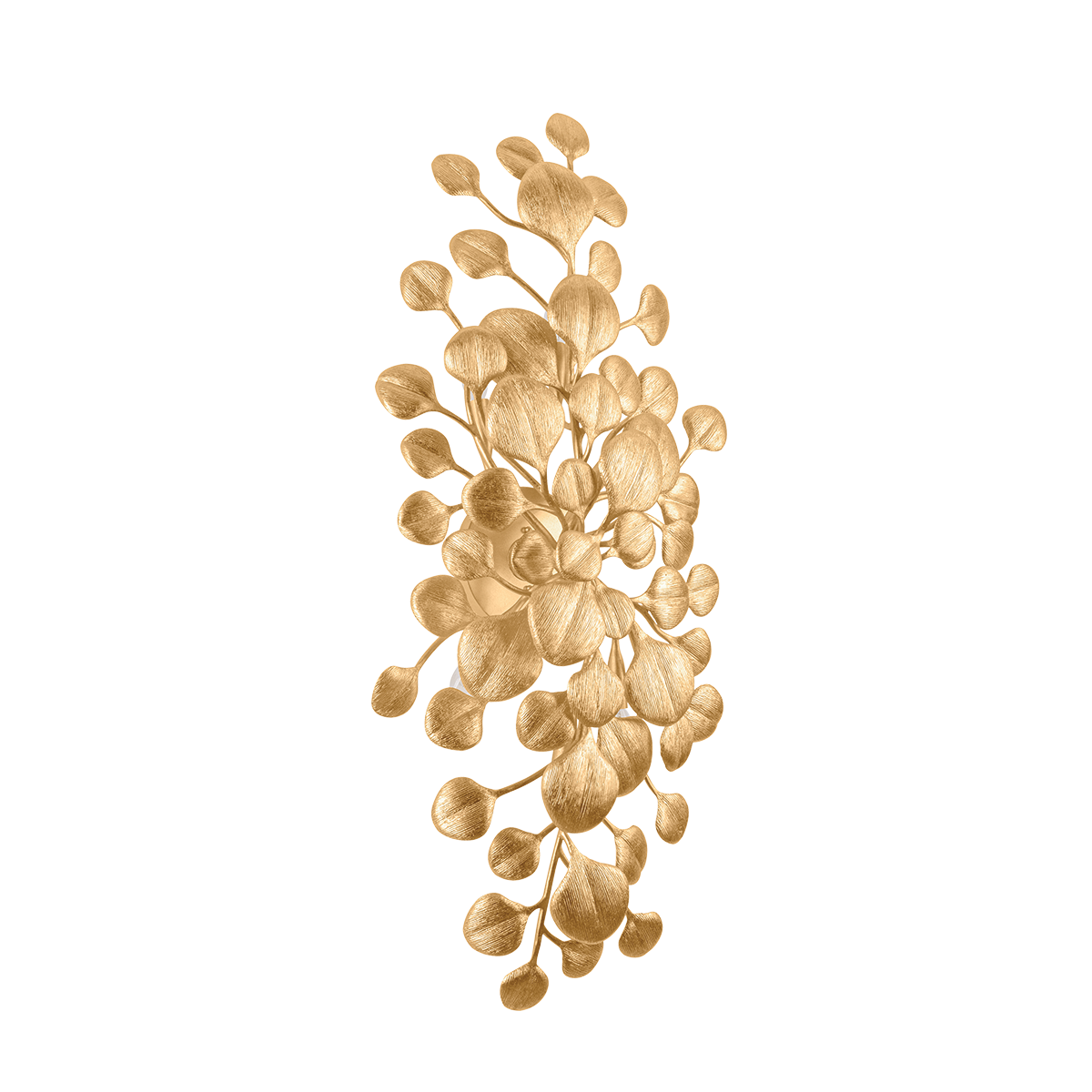 MENORCA Wall Sconce In VINTAGE GOLD LEAF Finish