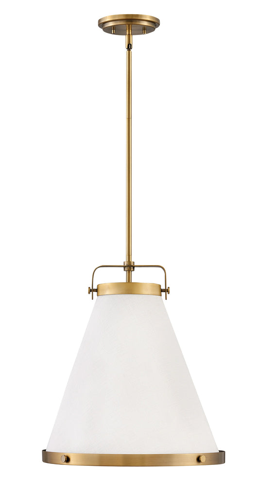 Lexi Large Pendant In Light Brass Finish