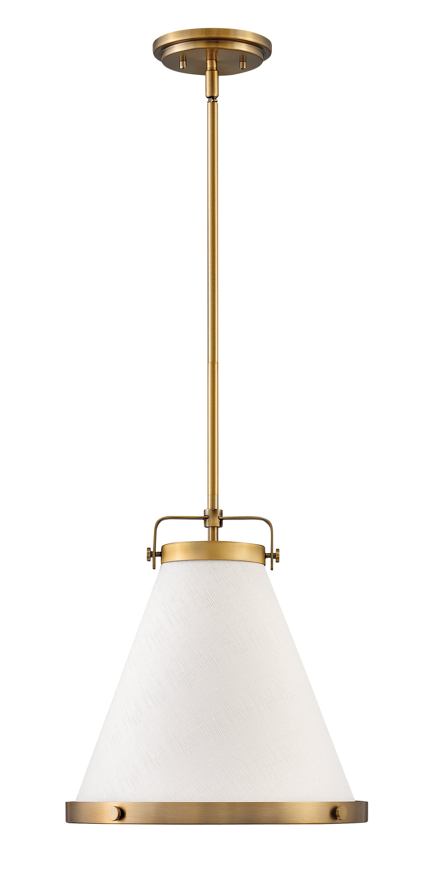 Lexi Medium Pendant In Light Brass Finish