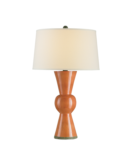Upbeat Orange Table Lamp