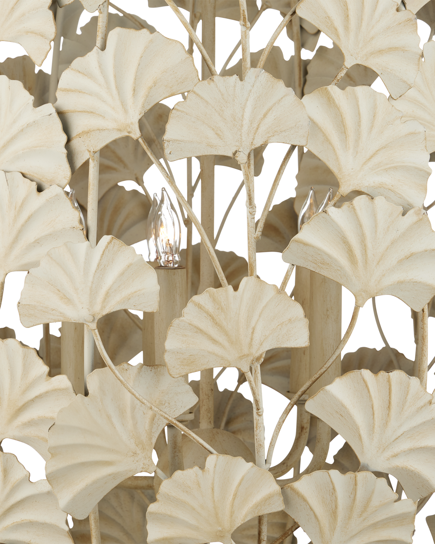 Maidenhair Cream Chandelier