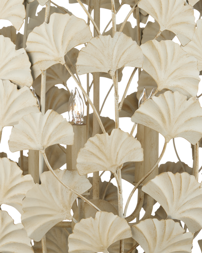 Maidenhair Cream Chandelier