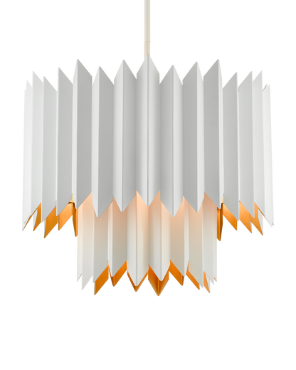 Syrie White Chandelier