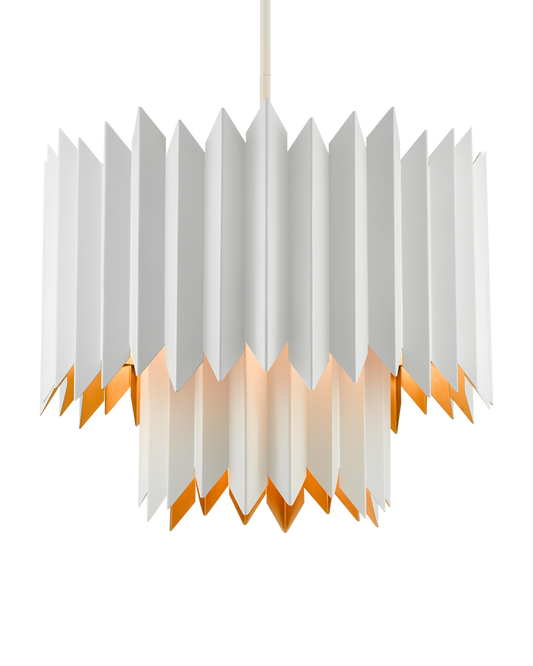 Syrie White Chandelier