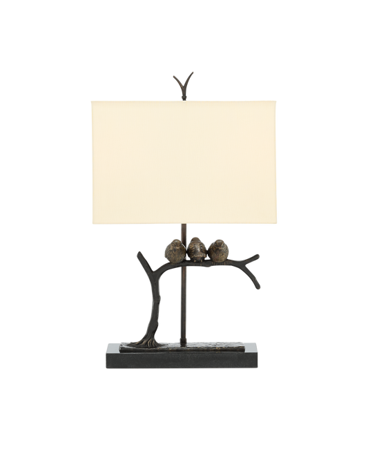 Sparrow Bronze Table Lamp