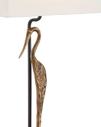 Antigone Brass Table Lamp