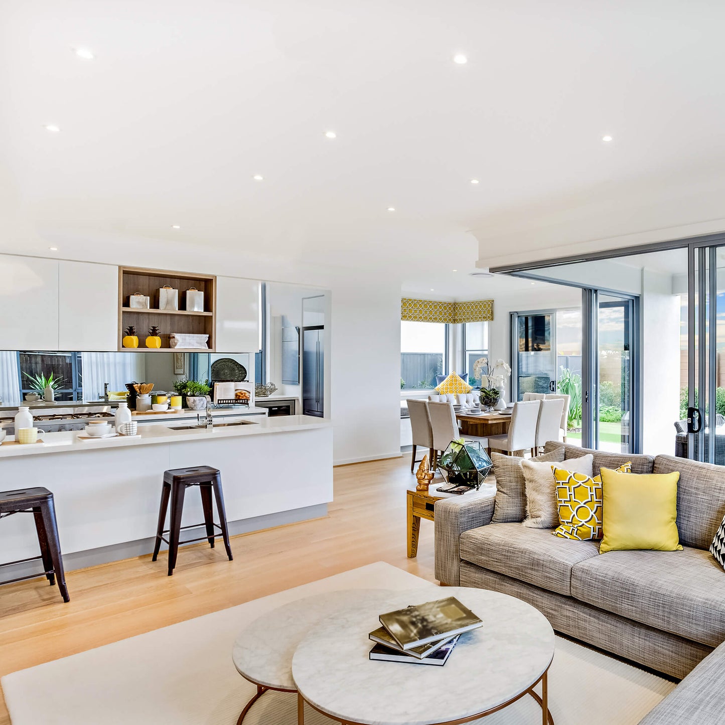 Multi CCT Slim Round Recessed Panel Light