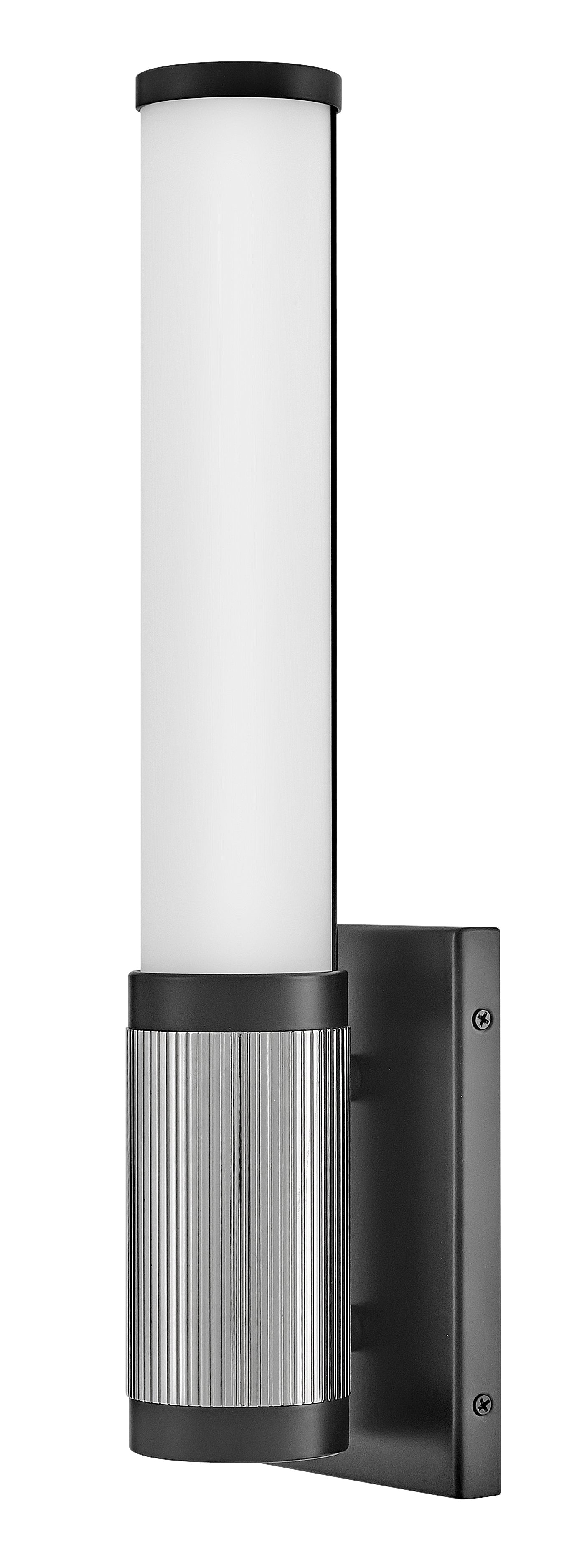 Zevi Medium LED Sconce In Black Finish