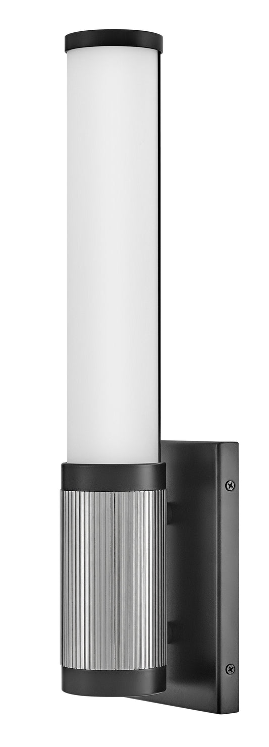 Zevi Medium LED Sconce In Black Finish