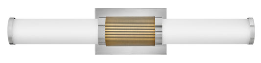 Zevi Medium LED Vanity In Polished Nickel Finish