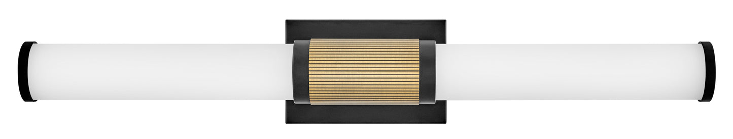 Zevi Large LED Vanity In Black Finish