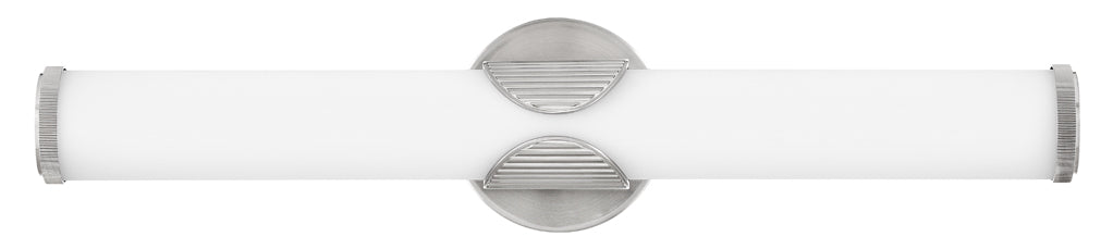 Femi Medium LED Vanity In Brushed Nickel Finish