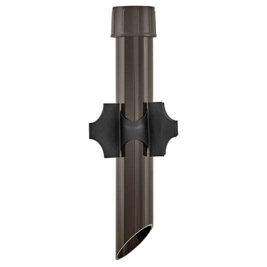 Accessory Power Post In Light Bronze Finish