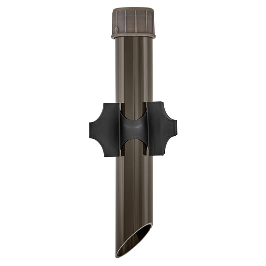 Accessory Power Post In Light Bronze Finish