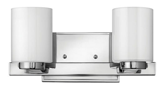 Miley Small Two Light Vanity In Chrome Finish