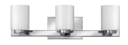 Miley Medium Three Light Vanity In Chrome Finish