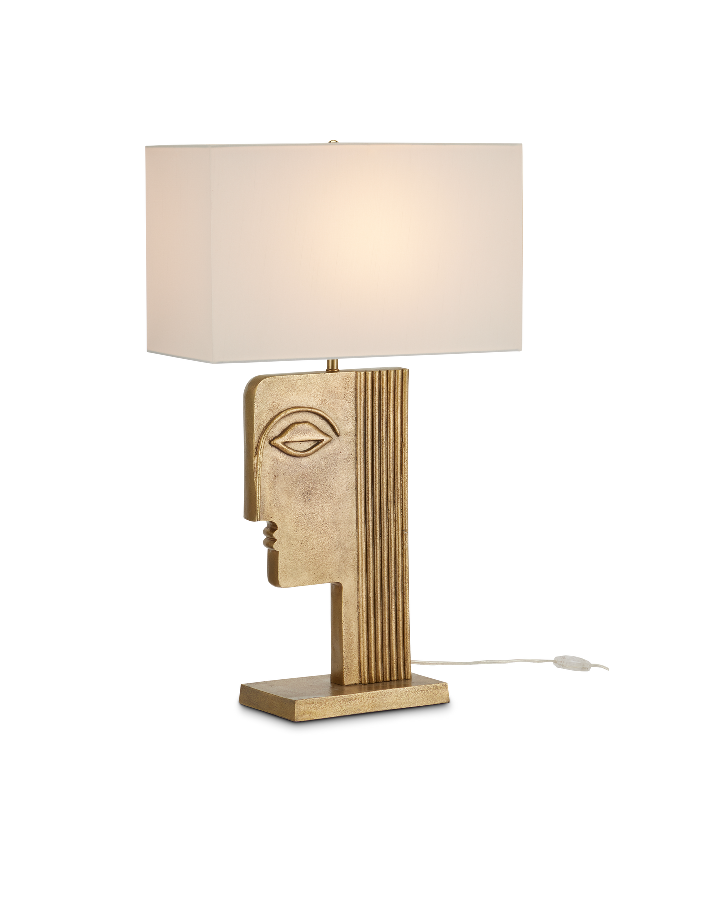 Thebes Brass Table Lamp